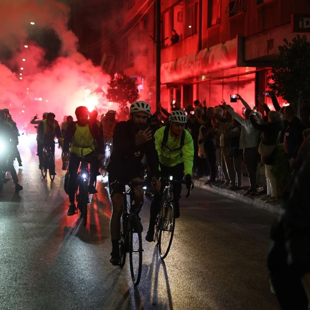 Drugi dan biciklističke ture studentskog pokreta: U Mladenovcu organizovan doček biciklista