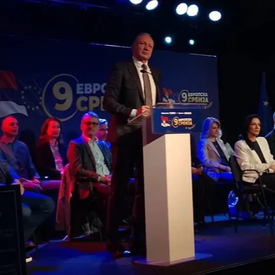 Predizborna konvencija liste "Evropska Srbija" u Beogradu: "Da 25-og završimo ono što smo počeli 5. oktobra"