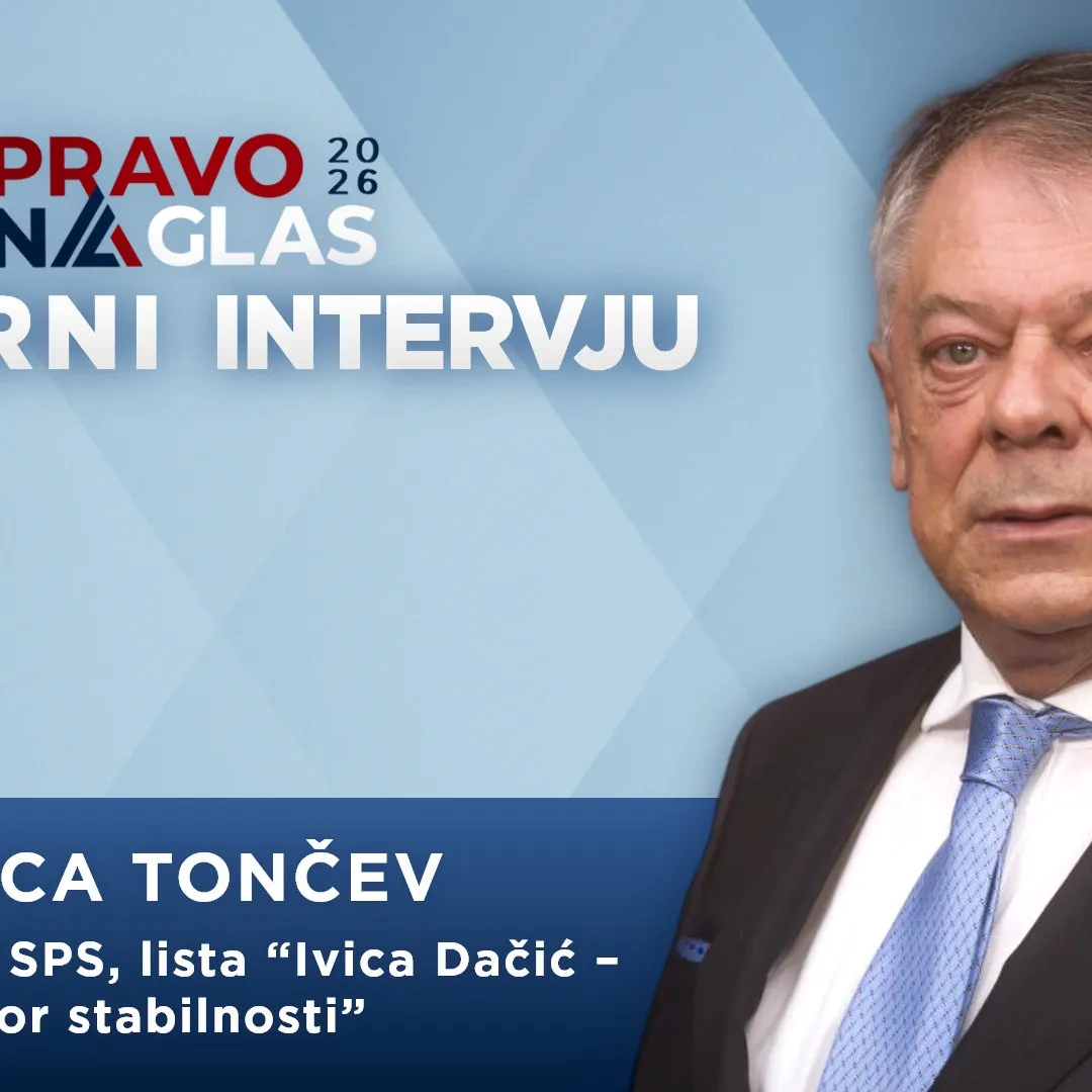 TV najava: Izborni INSAJDER INTERVJU - Novica Tončev, potpredsednik SPS, lista "Ivica Dačić - Faktor stabilnosti"
