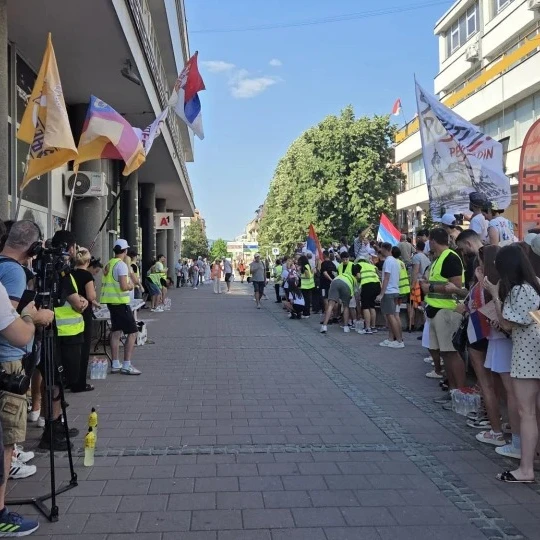 BLOG UŽIVO: Studentski skup "Sve se vidi na Vidovdan" u Kraljevu – očekuje se dolazak pešaka iz Kragujevca