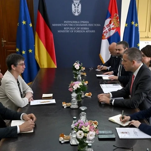Đurić sa nemačkom ambasadorkom o bilateralnim odnosima i evrointegracijama