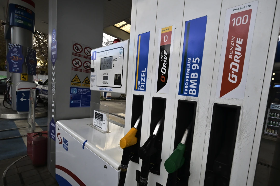 U narednih sedam dana cene goriva više za dva dinara