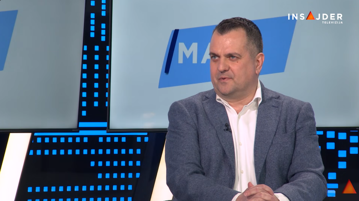 Vladimir Dobrosavljević, politički konsultant. Foto: Insajder/Printscreen